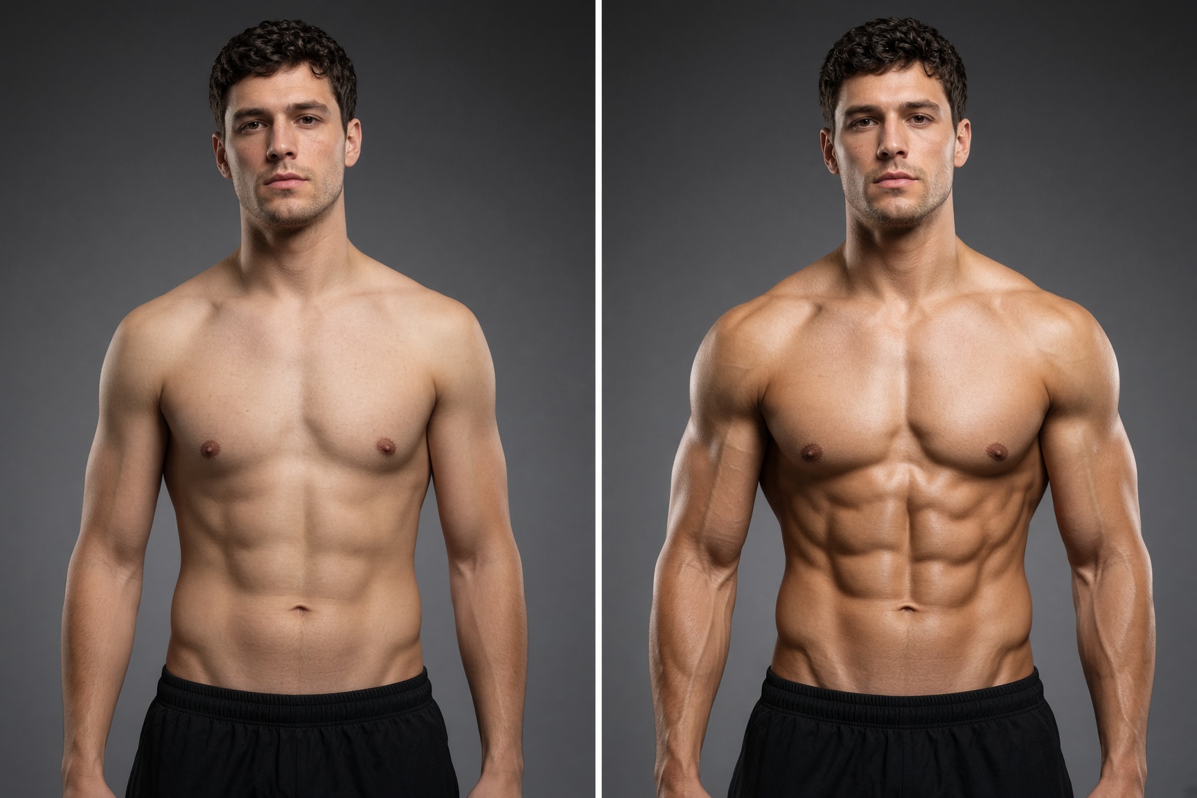 Body transformation personal training in Dubai with ShamXFitness